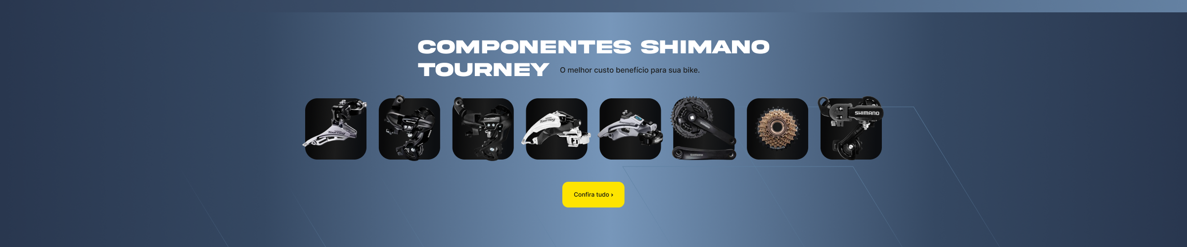Componentes Shimano Tourney